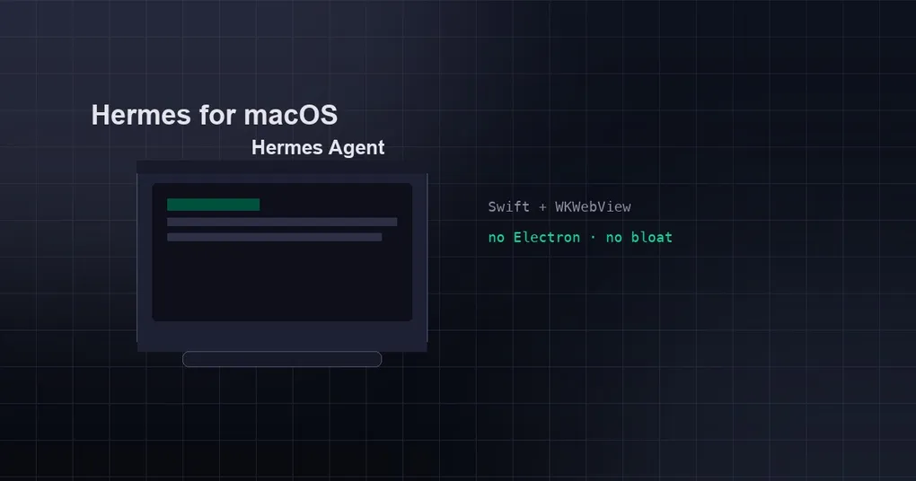 Hermes Agent for macOS
